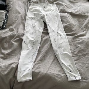 buff bunny marble high waisted leggings